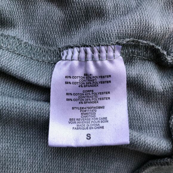 Miken Flow La Luna Sunflower Sweatshirt Gray Pullover Long Sleeve Women's Small - Picture 9 of 10